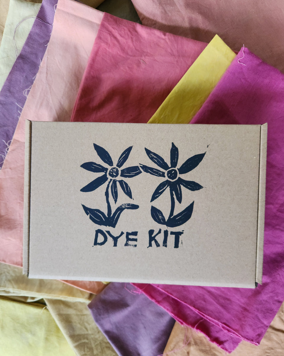 Natural Dye Kit 02:Brights – Side Lake Stitch