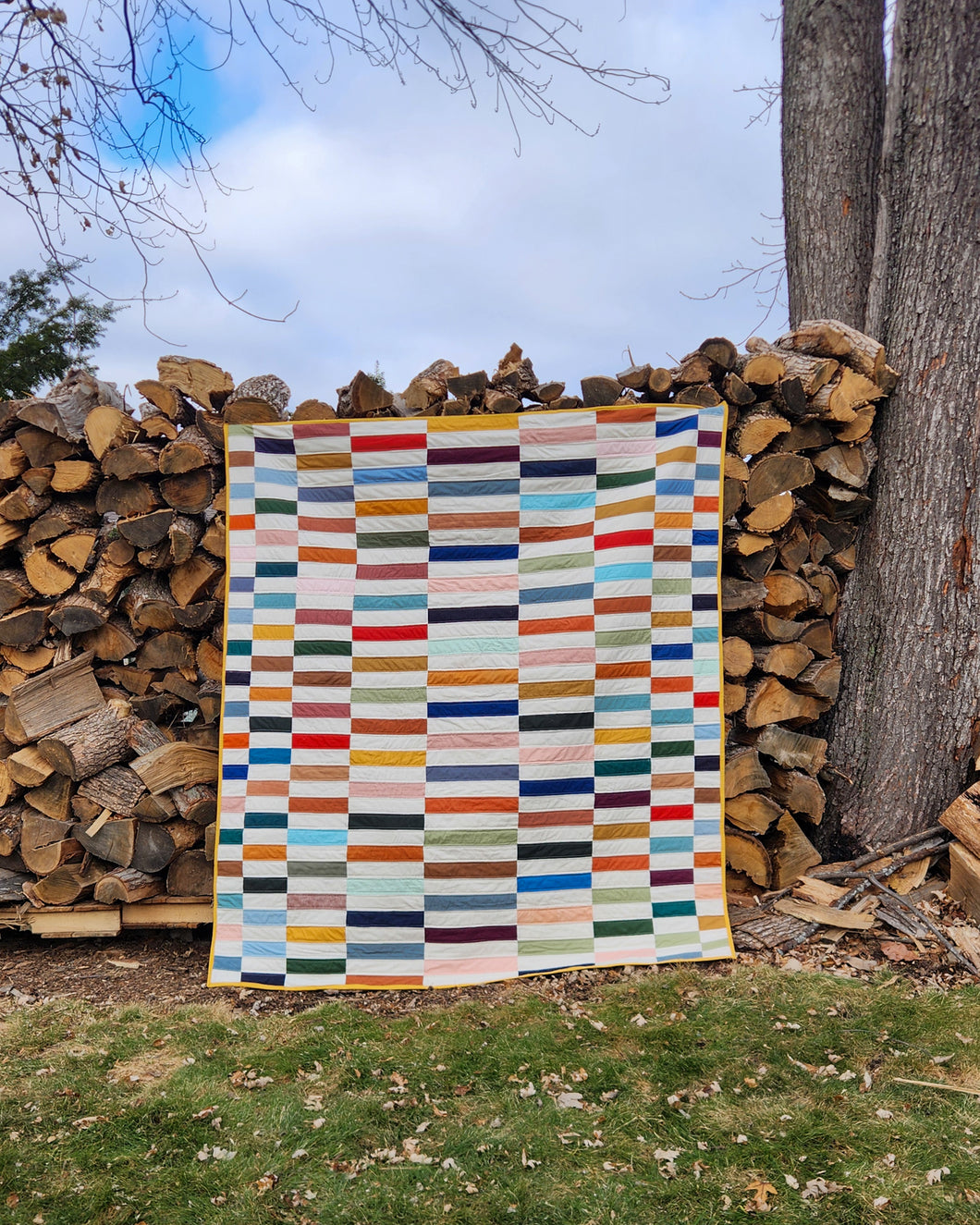 Scrappy Strokes Quilt Pattern