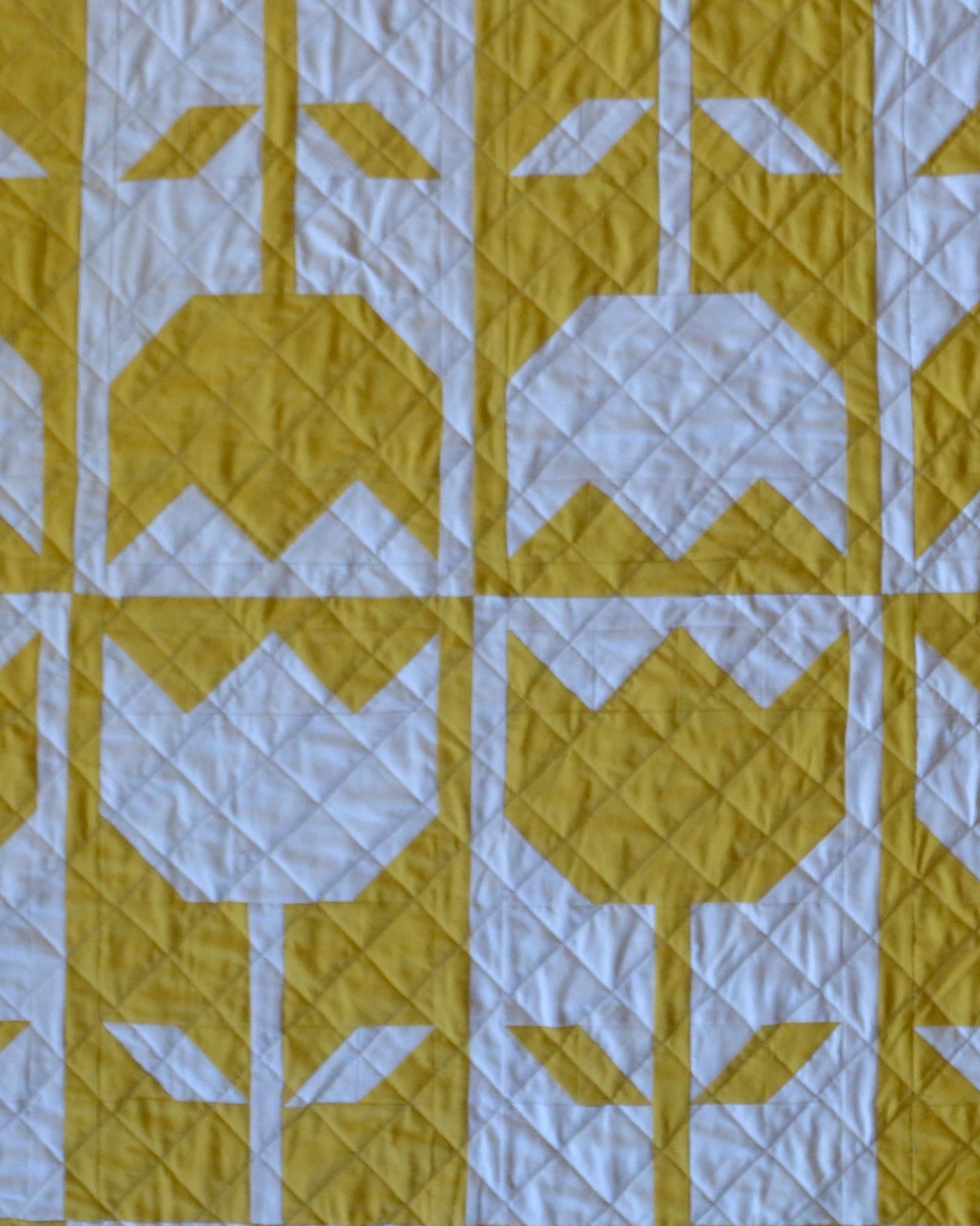 Flower Block Quilt Pattern – Side Lake Stitch