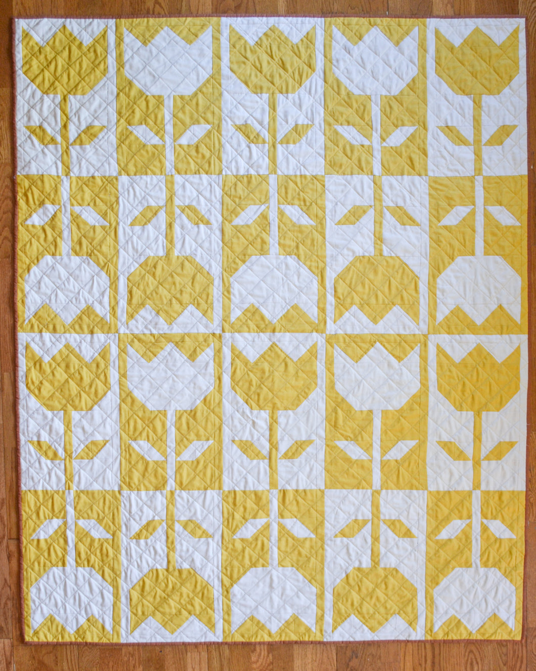 Flower Block Quilt Pattern