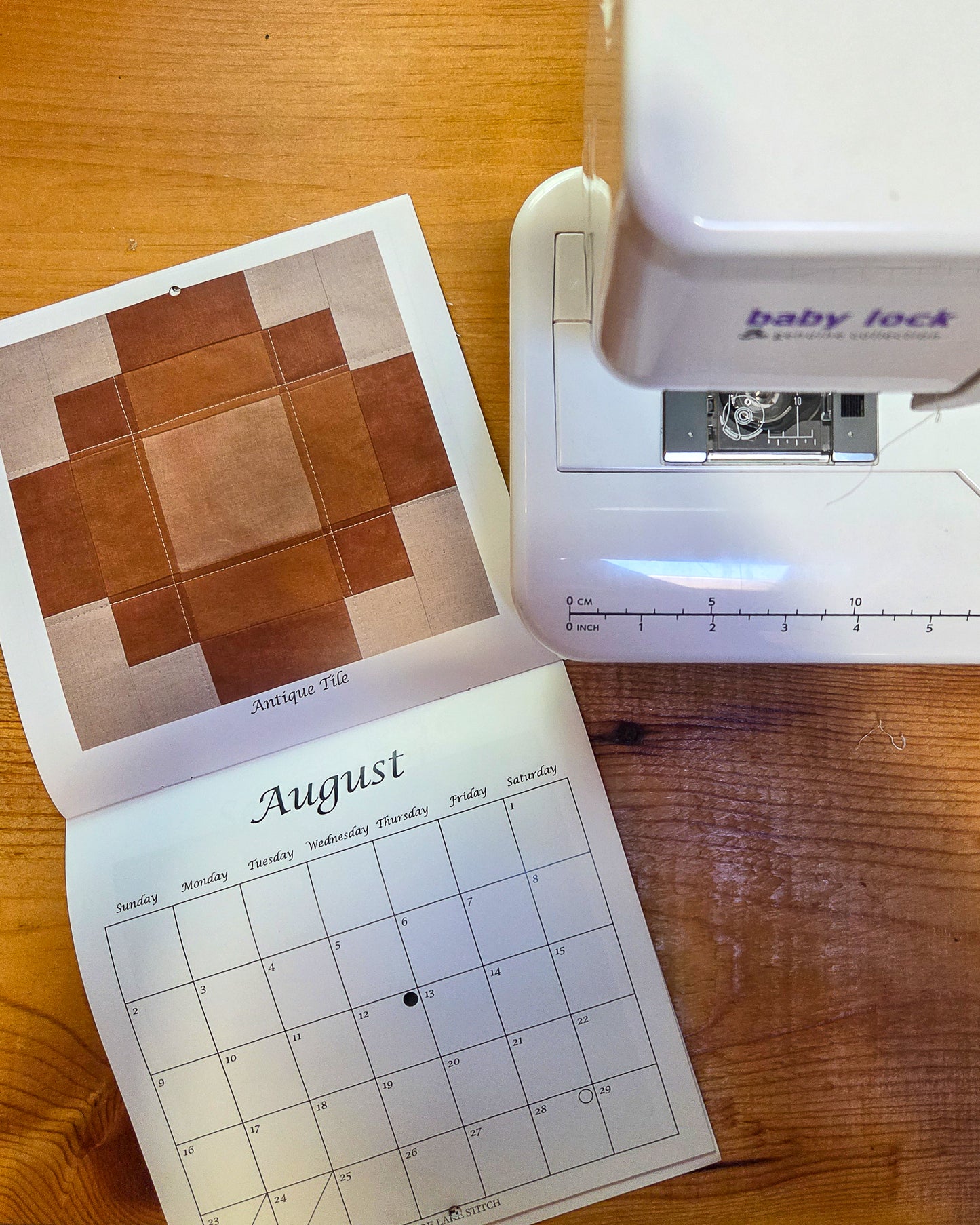 2026 Traditional Quilt Block Wall Calendar - Pre-order