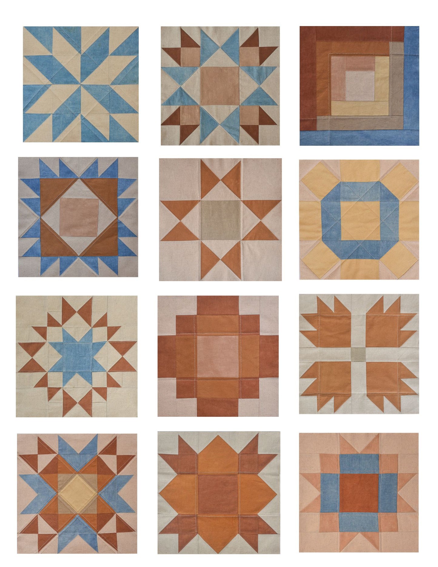 2026 Traditional Quilt Block Wall Calendar - Pre-order