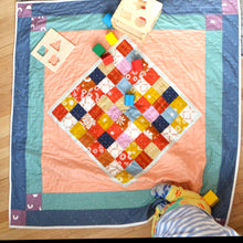 Load image into Gallery viewer, Baby Sunshine Quilt - Hand quilted
