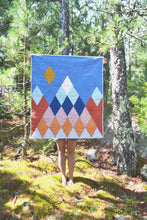 Load image into Gallery viewer, Mountain Diamond Quilt Pattern
