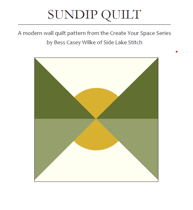 Sundip Wall Quilt Pattern